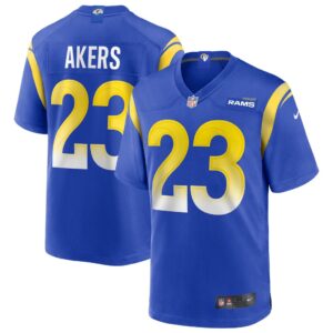 Men's Los Angeles Rams Cam Akers Nike Royal Game Jersey