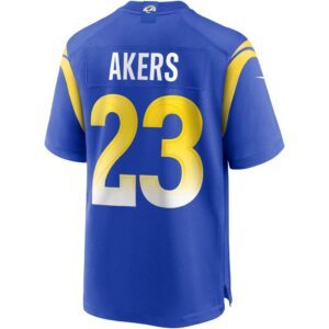 Men's Los Angeles Rams Cam Akers Nike Royal Game Jersey