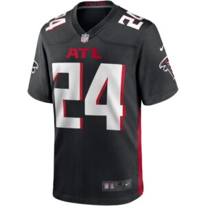 Men's Atlanta Falcons A.J. Terrell Jr. Nike Black Player Game Jersey