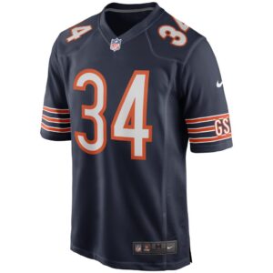 Men's Chicago Bears Walter Payton Nike Navy Game Retired Player Jersey