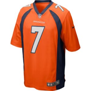 Men's Denver Broncos John Elway Nike Orange Game Retired Player Jersey