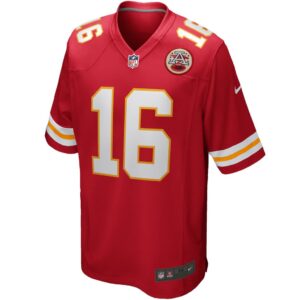 Men's Kansas City Chiefs Len Dawson Nike Red Game Retired Player Jersey