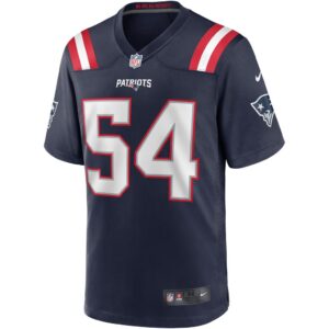 Men's New England Patriots Tedy Bruschi Nike Navy Game Retired Player Jersey