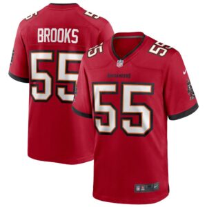 Men's Tampa Bay Buccaneers Derrick Brooks Nike Red Game Retired Player Jersey