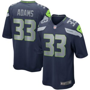 Men's Seattle Seahawks Jamal Adams Nike College Navy Game Jersey