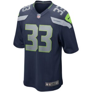 Men's Seattle Seahawks Jamal Adams Nike College Navy Game Jersey