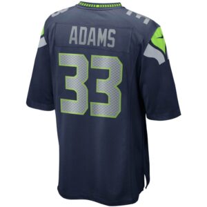 Men's Seattle Seahawks Jamal Adams Nike College Navy Game Jersey