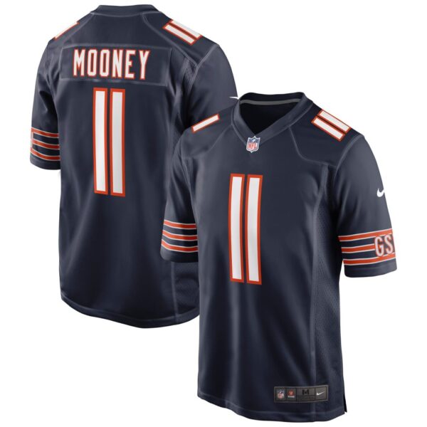 Men's Chicago Bears Darnell Mooney Nike Navy Game Jersey