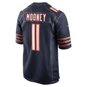 Men's Chicago Bears Darnell Mooney Nike Navy Game Jersey