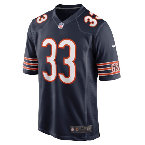 Men's Chicago Bears Jaylon Johnson Nike Navy Game Jersey