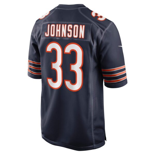 Men's Chicago Bears Jaylon Johnson Nike Navy Game Jersey