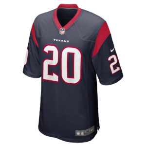 Men's Houston Texans Justin Reid Nike Navy Game Jersey