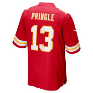 Men's Kansas City Chiefs Byron Pringle Nike Red Game Jersey