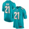 Men's Miami Dolphins Eric Rowe Nike Aqua Game Jersey