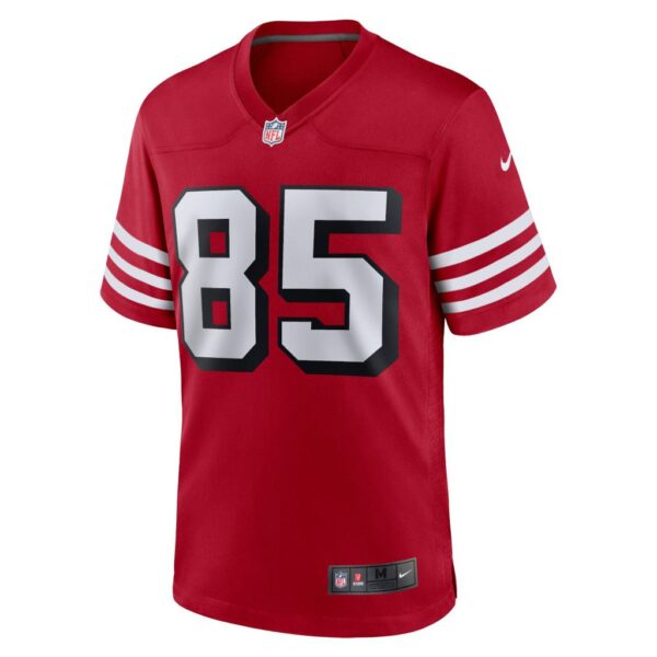 Men's San Francisco 49ers George Kittle Nike Scarlet Alternate Game Player Jersey