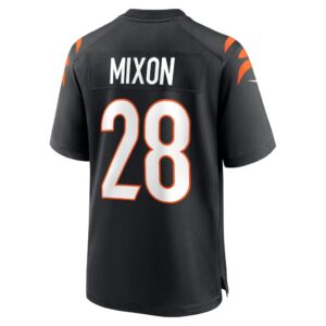 Men's Cincinnati Bengals Joe Mixon Nike Black Game Jersey