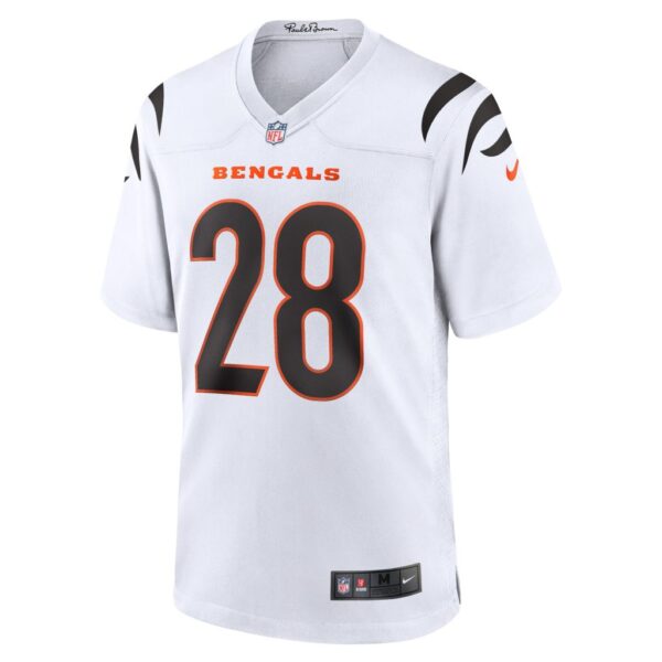 Men's Cincinnati Bengals Joe Mixon Nike White Player Game Jersey