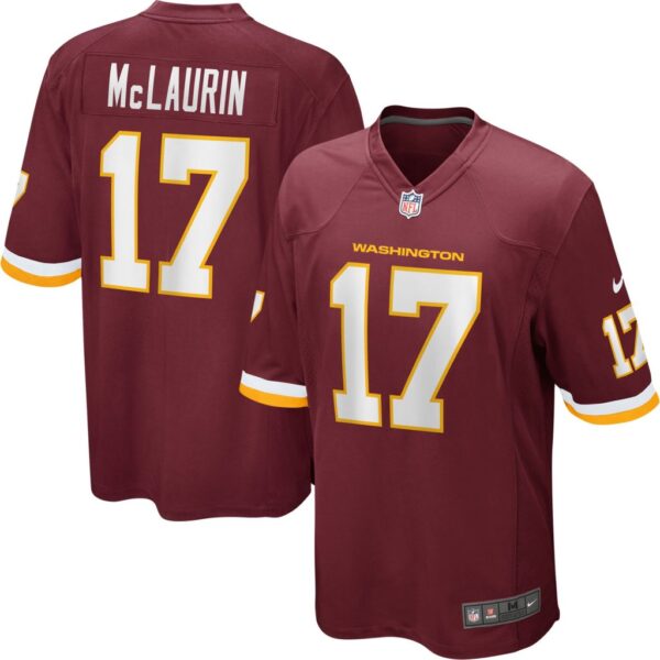 Men's Washington Football Team Terry McLaurin Nike Burgundy Player Game Jersey