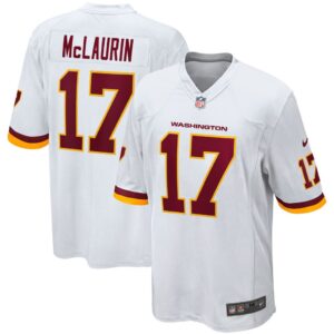 Men's Washington Football Team Terry McLaurin Nike White Player Game Jersey