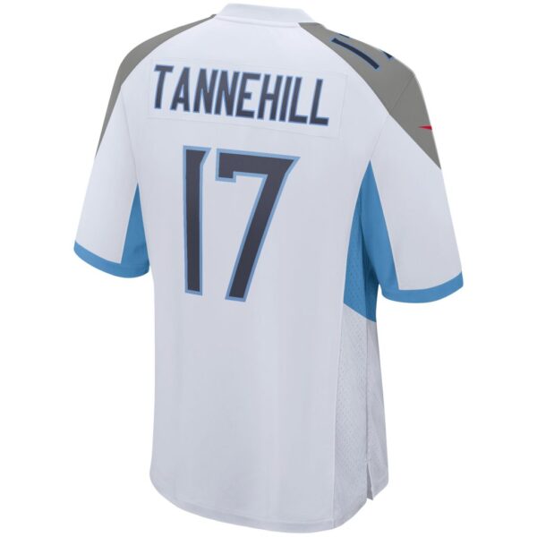 Men's Tennessee Titans Ryan Tannehill Nike White Game Jersey