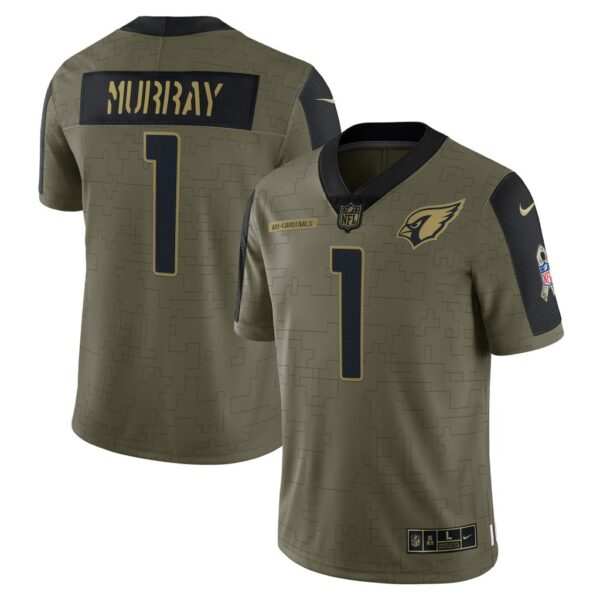 Men's Arizona Cardinals Kyler Murray Nike Olive 2021 Salute To Service Limited Player Jersey