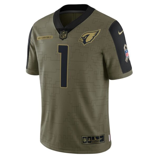 Men's Arizona Cardinals Kyler Murray Nike Olive 2021 Salute To Service Limited Player Jersey