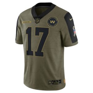 Men's Washington Football Team Terry McLaurin Nike Olive 2021 Salute To Service Limited Player Jersey