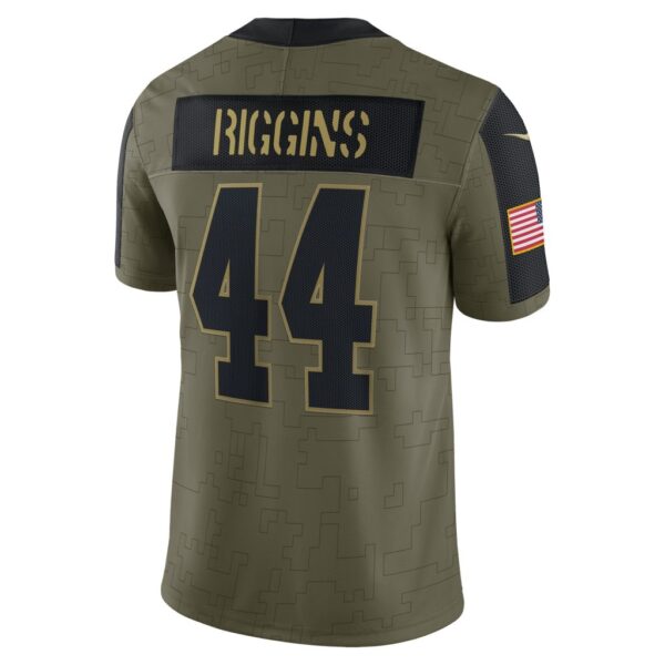 Men's Washington Football Team John Riggins Nike Olive 2021 Salute To Service Retired Player Limited Jersey