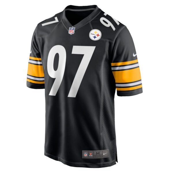 Men's Pittsburgh Steelers Cameron Heyward Nike Black Game Team Jersey