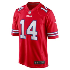 Men's Buffalo Bills Stefon Diggs Nike Red Game Jersey