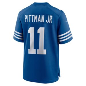 Men's Indianapolis Colts Michael Pittman Jr. Nike Royal Alternate Game Jersey