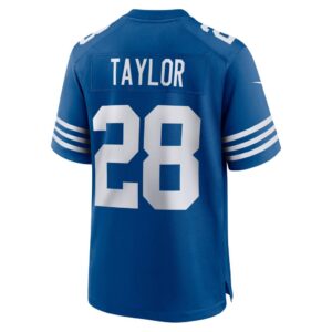 Men's Indianapolis Colts Jonathan Taylor Nike Royal Alternate Game Jersey