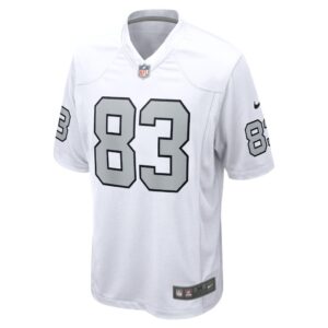 Men's Las Vegas Raiders Darren Waller Nike White Alternate Game Jersey