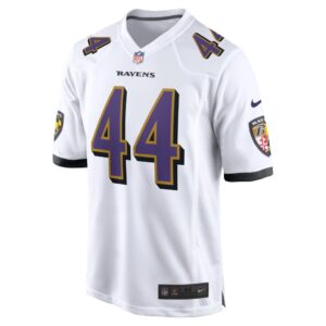 Men's Baltimore Ravens Marlon Humphrey Nike White Game Jersey