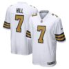 Men's New Orleans Saints Taysom Hill Nike White Alternate Game Jersey