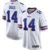 Men's Buffalo Bills Stefon Diggs Nike White Game Jersey