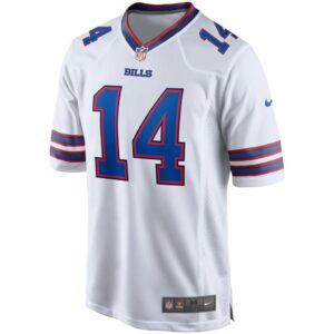 Men's Buffalo Bills Stefon Diggs Nike White Game Jersey