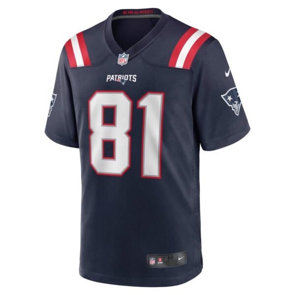 Men's New England Patriots Jonnu Smith Nike Navy Game Player Jersey