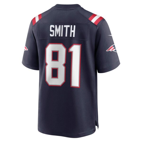 Men's New England Patriots Jonnu Smith Nike Navy Game Player Jersey