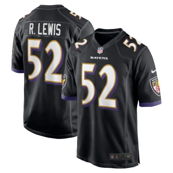 Men's Baltimore Ravens Ray Lewis Nike Black Retired Player Jersey