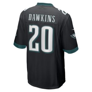 Men's Philadelphia Eagles Brian Dawkins Nike Black Retired Player Jersey