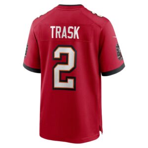 Men's Tampa Bay Buccaneers Kyle Trask Nike Red 2021 NFL Draft Pick Player Game Jersey