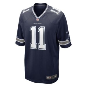 Men's Dallas Cowboys Micah Parsons Nike Navy 2021 NFL Draft First Round Pick Game Jersey