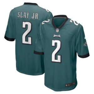 Men's Philadelphia Eagles Darius Slay Jr. Nike Midnight Green Game Jersey