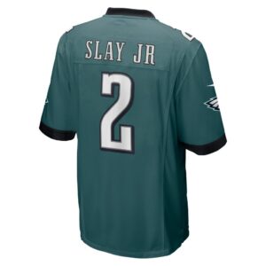 Men's Philadelphia Eagles Darius Slay Jr. Nike Midnight Green Game Jersey