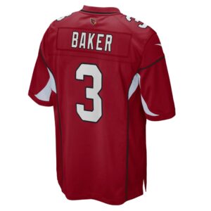 Men's Arizona Cardinals Budda Baker Nike Cardinal Game Jersey