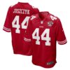 Men's San Francisco 49ers Kyle Juszczyk Nike Scarlet 75th Anniversary Player Game Jersey