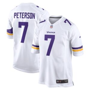 Men's Minnesota Vikings Patrick Peterson Nike White Player Game Jersey