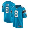 Men's Carolina Panthers Jaycee Horn Nike Blue Game Player Jersey