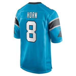 Men's Carolina Panthers Jaycee Horn Nike Blue Game Player Jersey